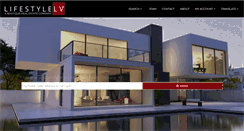 Desktop Screenshot of lifestylelv.com